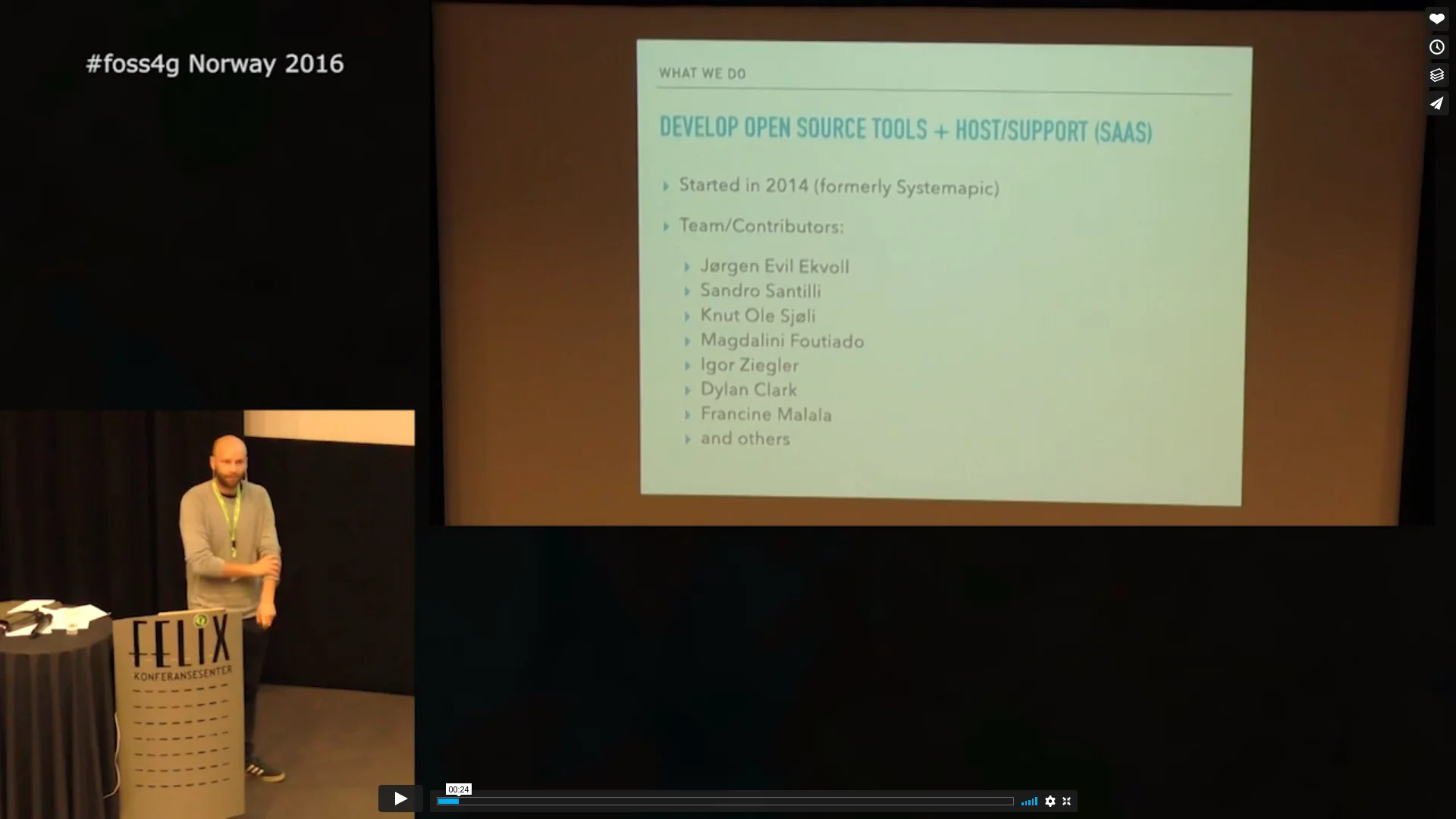 mapic presentation screen